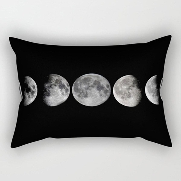 

Galaxy Print Pillowcase, Black