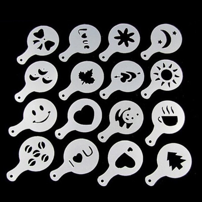 

Coffee Latte Model 16pcs, White