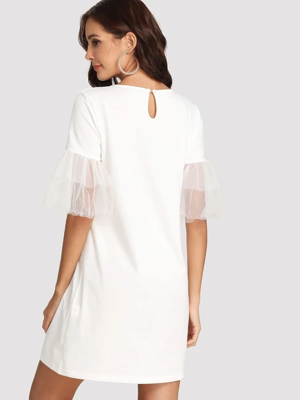 Shein cream dress Clearance