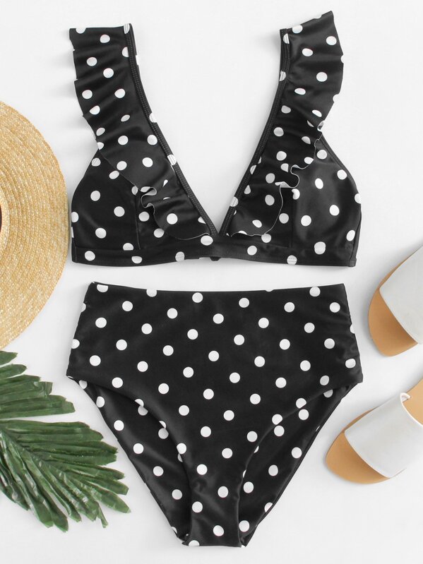 Bas De Maillot Taille Haute Femme Bas De Bikini SHEKINI - Taille