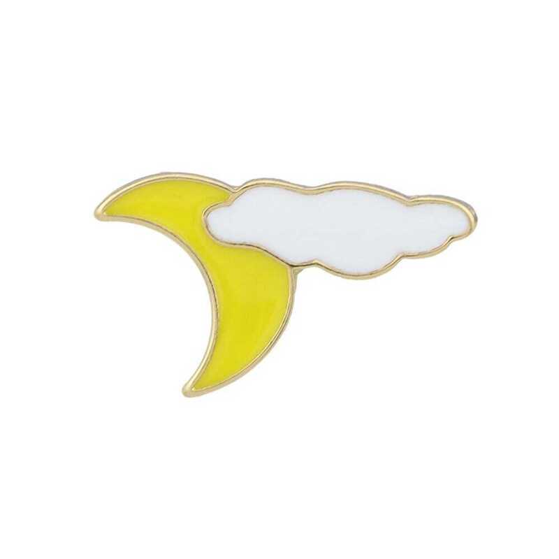 

Moon Dripping Brooch, Multicolor