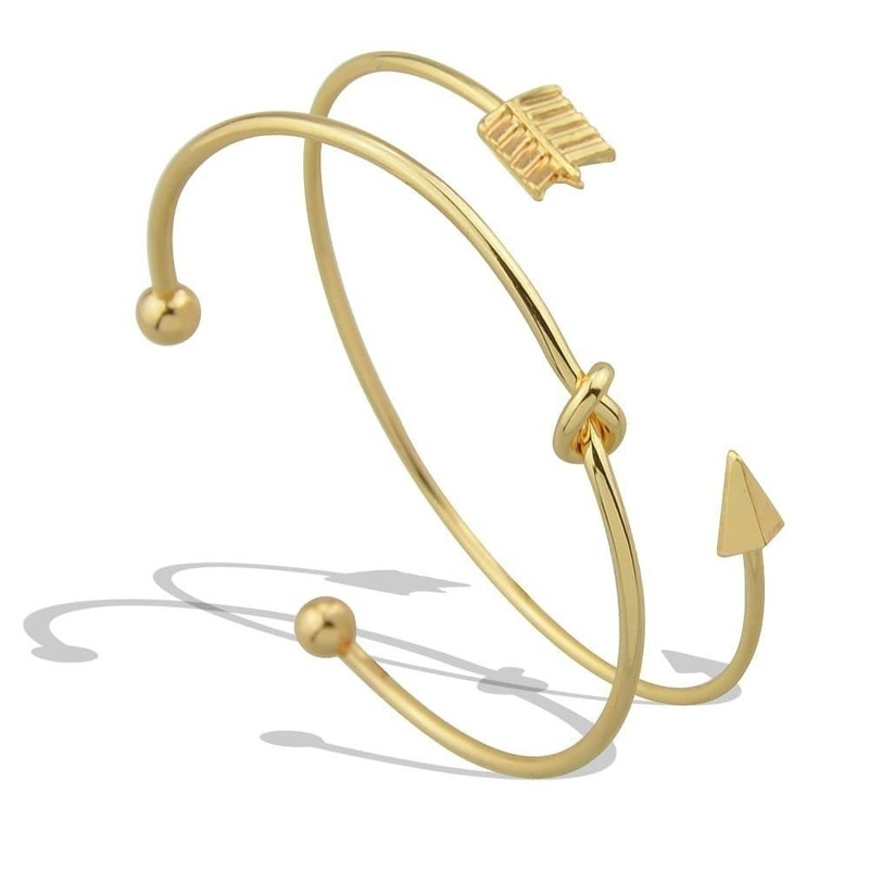 

Simple Arrow Bracelet, Gold
