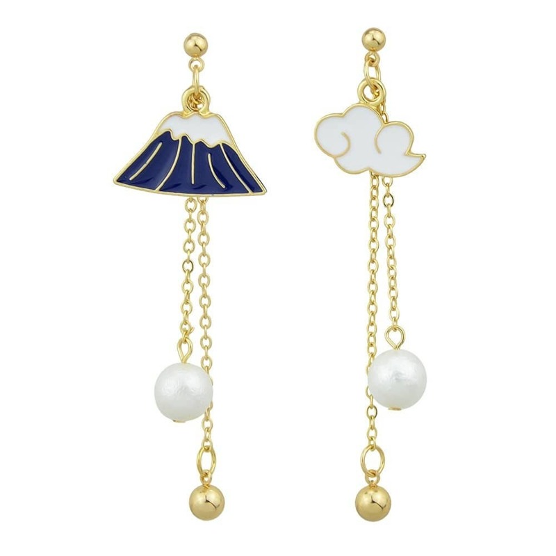 

Cloud Pearl Earrings, Multicolor
