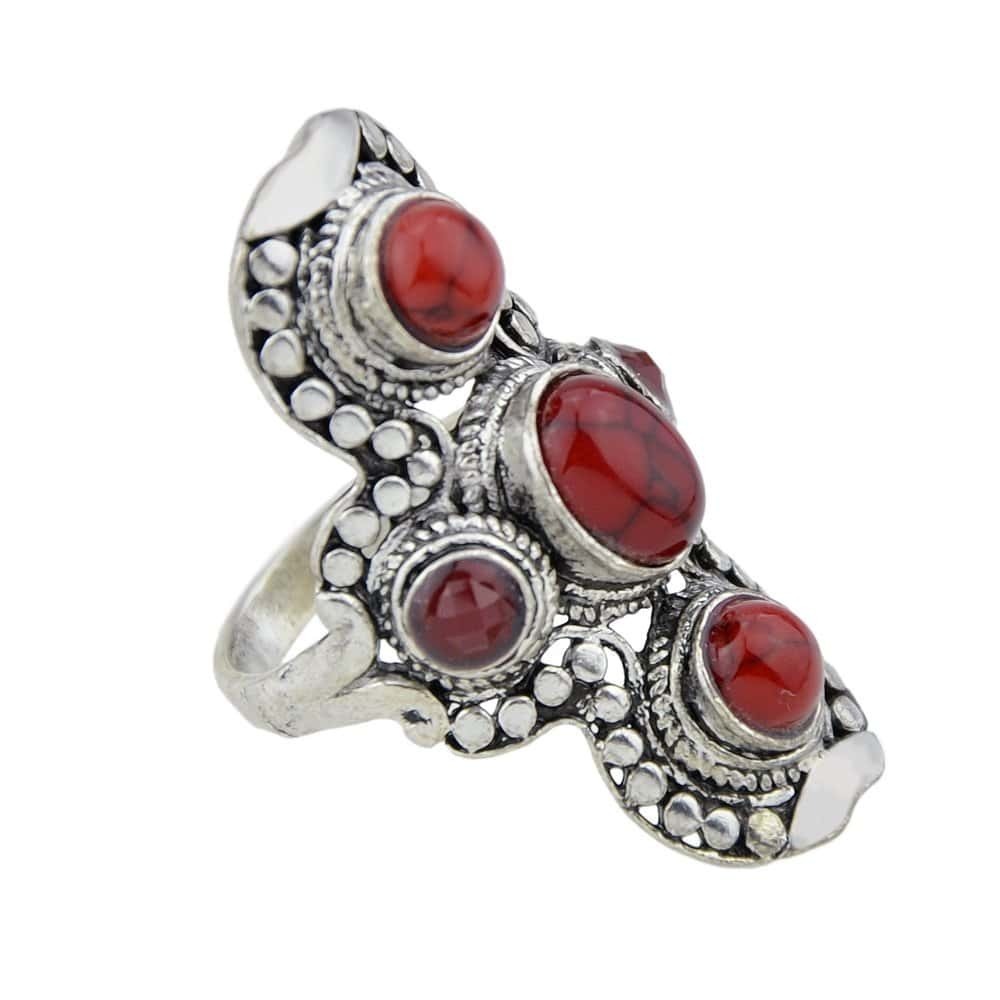 

Red-7 Vintage Turquoise Ring