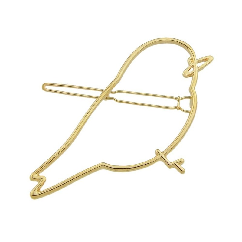 

Gold Birdie Hair Clip