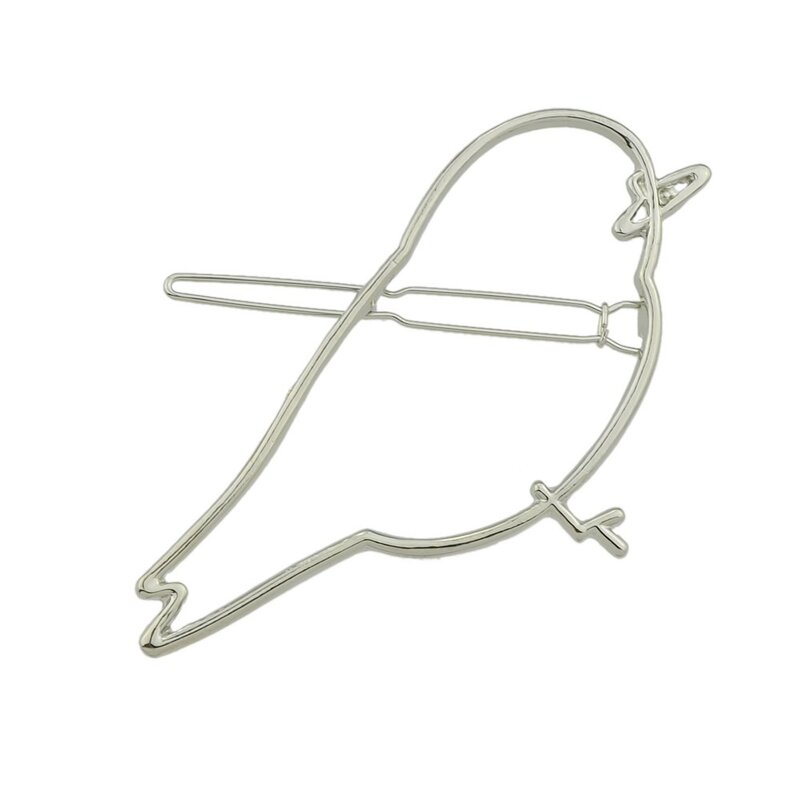 

Silver Birdie Hair Clip