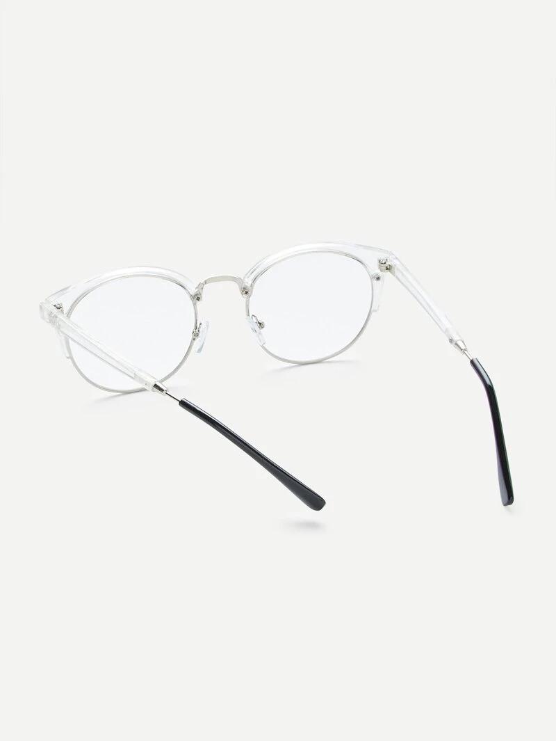 Clear Frame Glasses With Lens Romwe