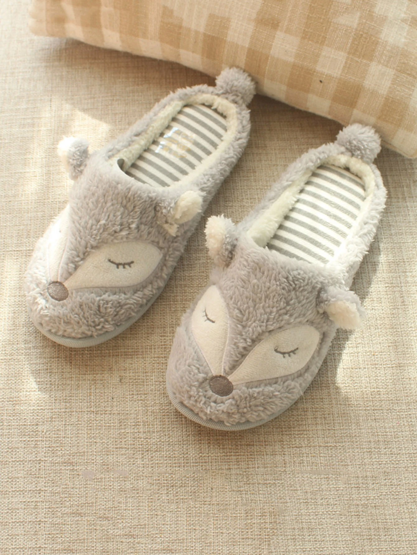 fluffy slippers online