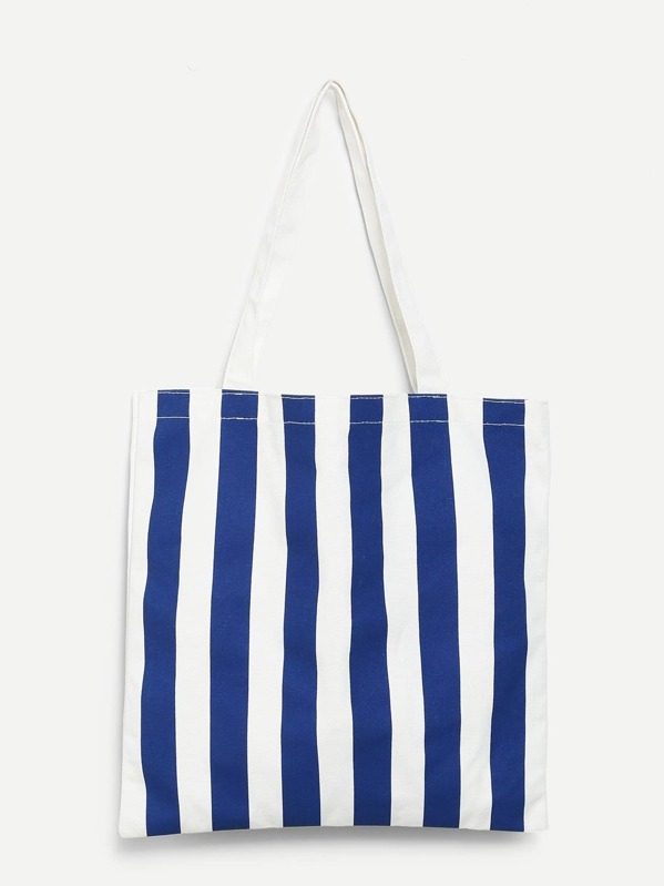 Striped Tote Bag