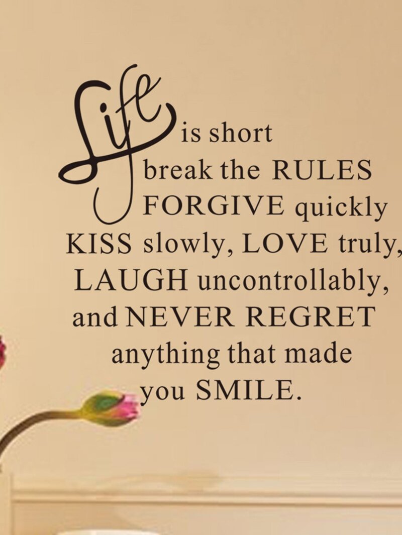 

Poetry Wall Sticker