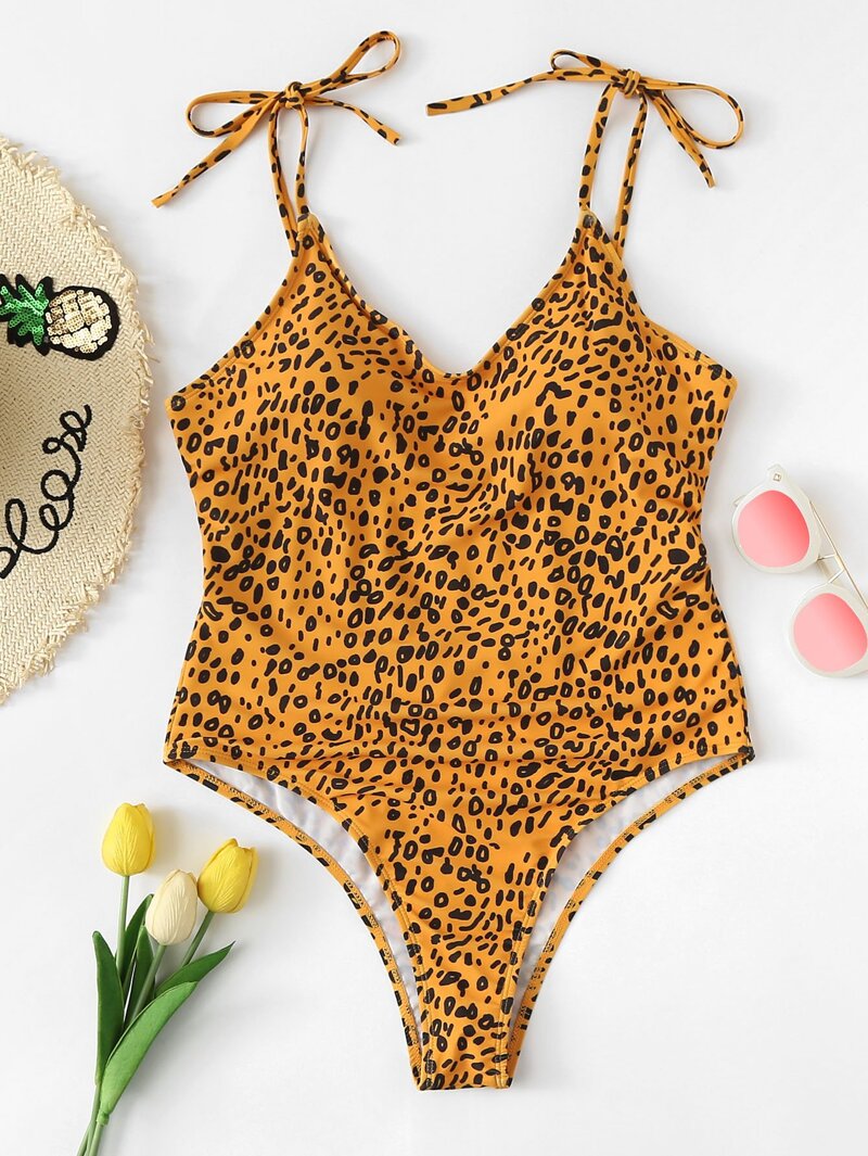 Leopardo Leopardo De Espalda Baja Bañador Bañador N0n8wXPkOZ