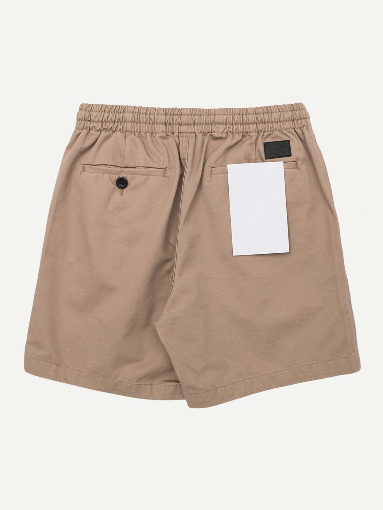 men basic bermuda shorts