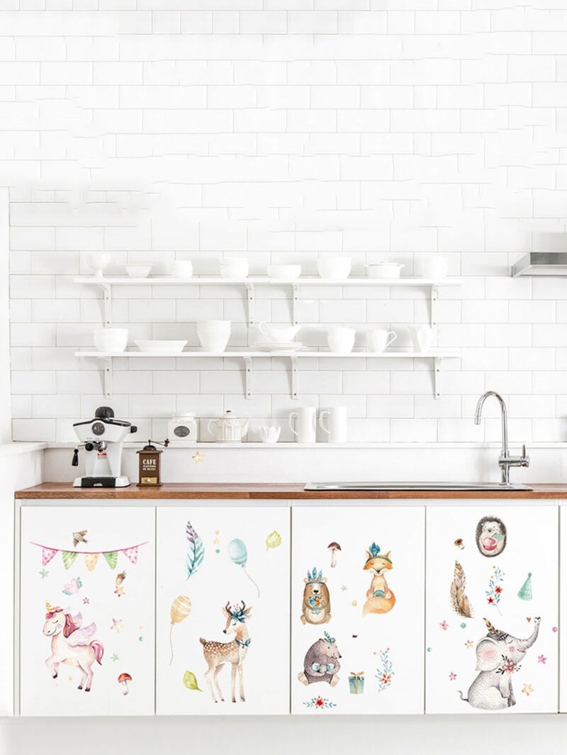 

3D Animal Pattern Wall Sticker