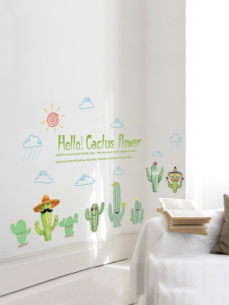

Cactus Pattern Wall Decal