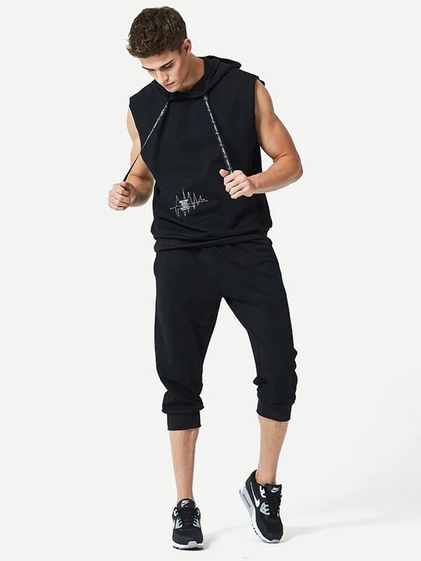 hoodie with shorts men