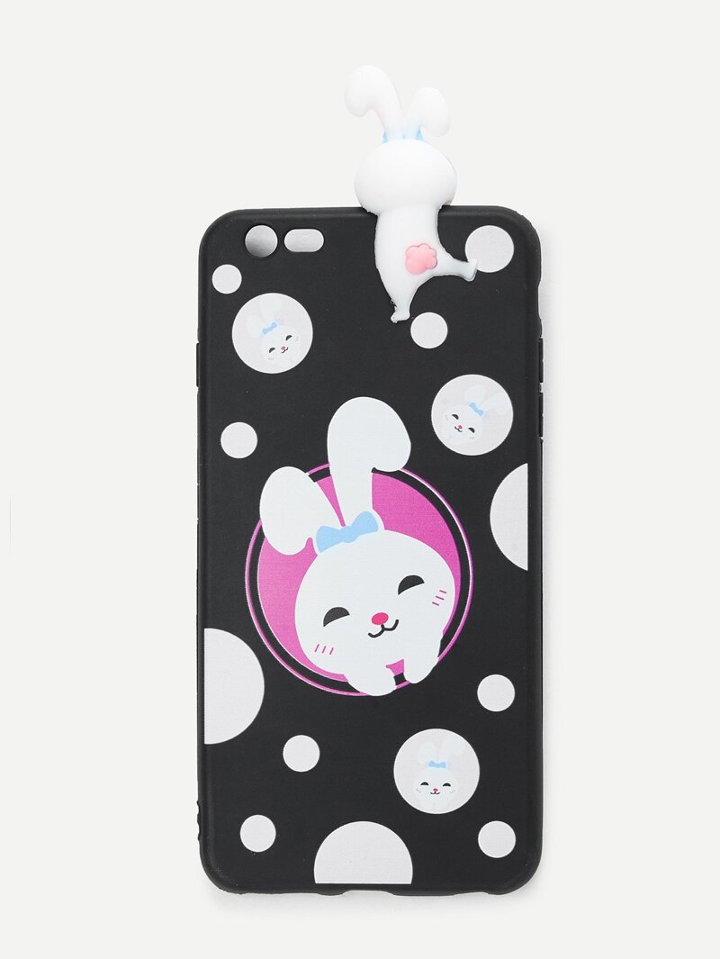 

Rabbit Print IPhone Case