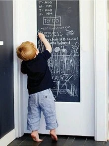 Chalkboard Wall Sticker With 5pcs Chalk Back To School