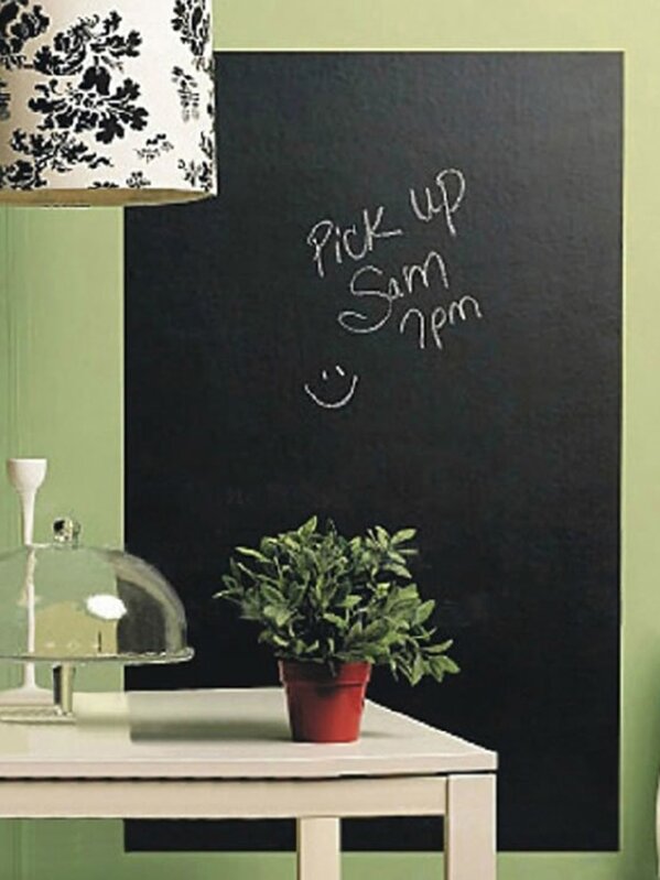 Chalkboard Wall Sticker With 5pcs Chalk