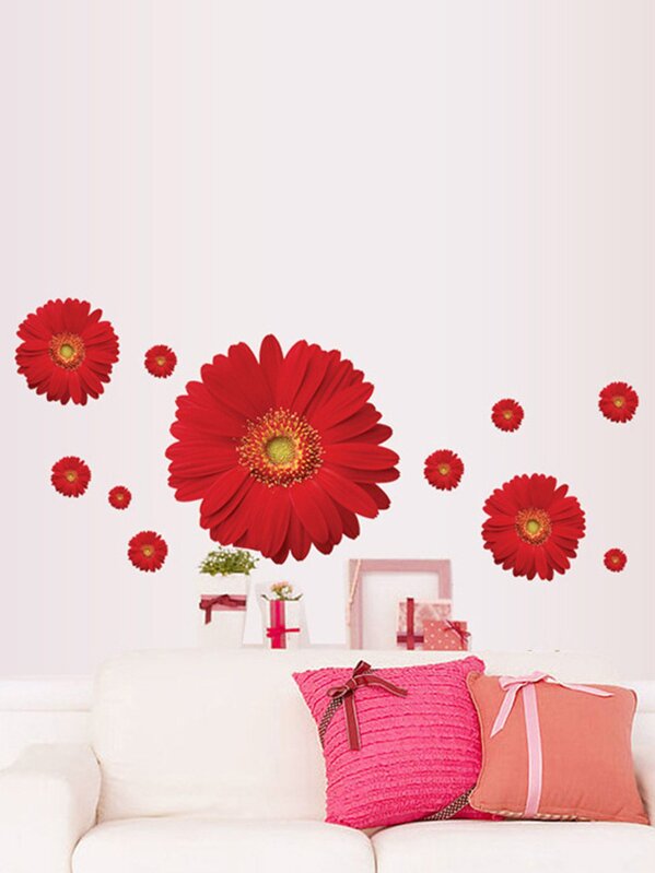 3d Flower Wall Decal