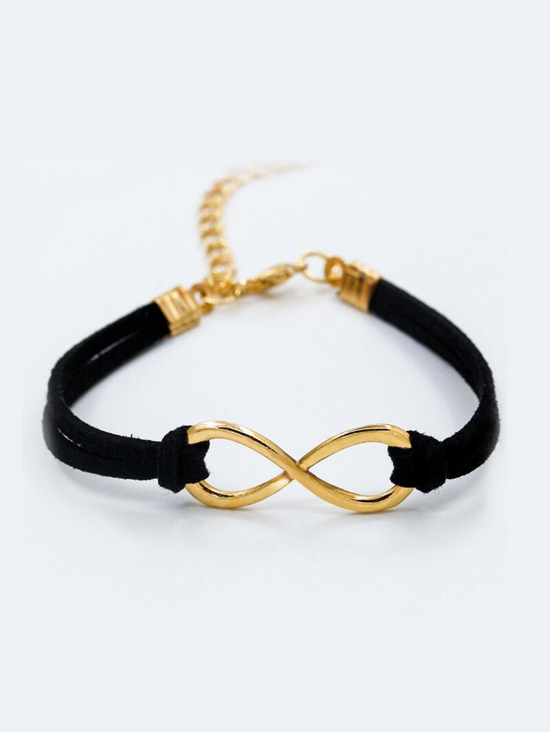 

Bow Detail Bracelet, Black