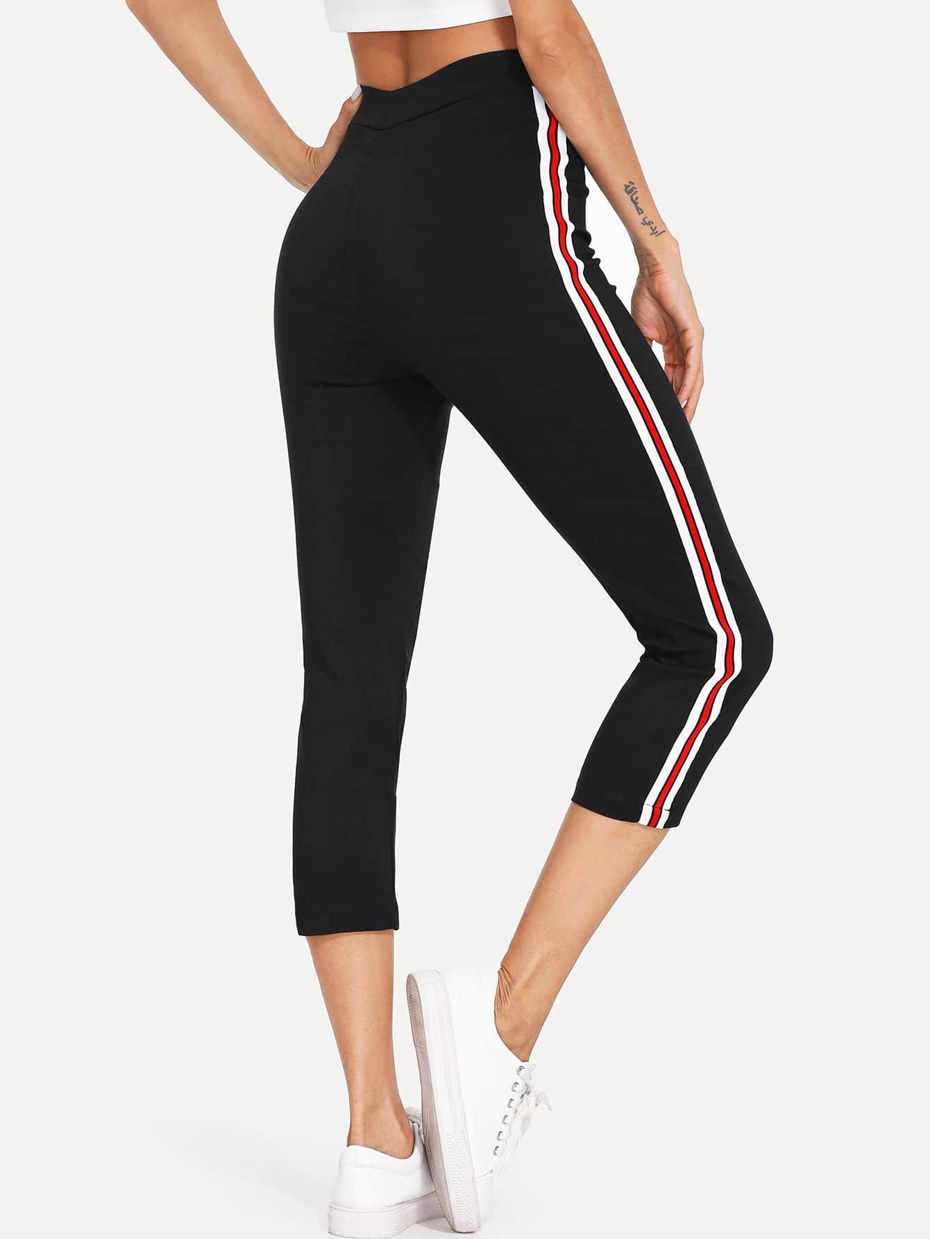 striped tape side skinny sweatpants for sale aust