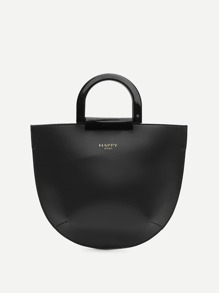 PU Tote Bag With Handle