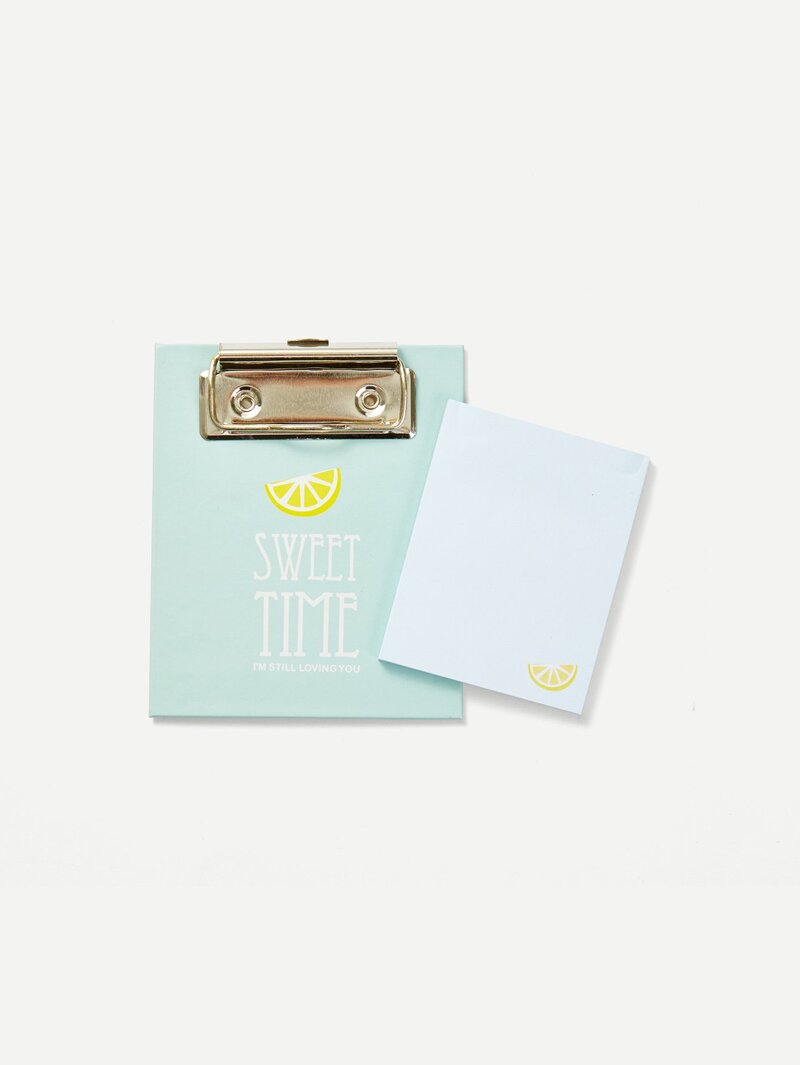 

Memo Pad 50sheets With Clip Board