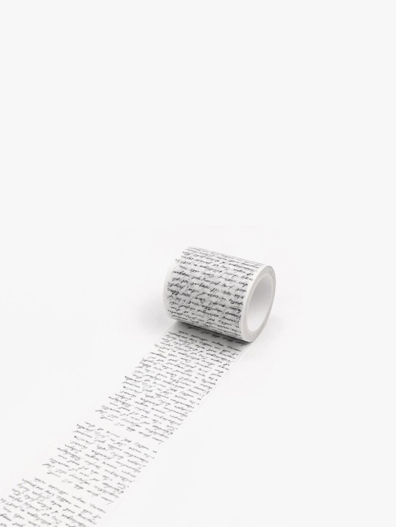 

Slogan Print Decorative Tape