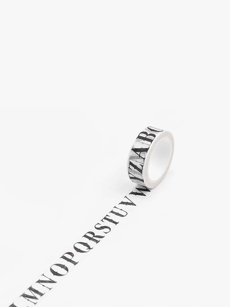 

Letter Print Decorative Tape