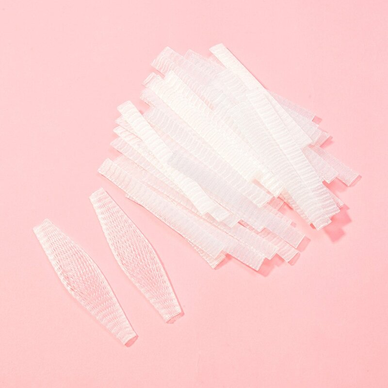 

Makeup Brush Net Sleeve 50pcs, White
