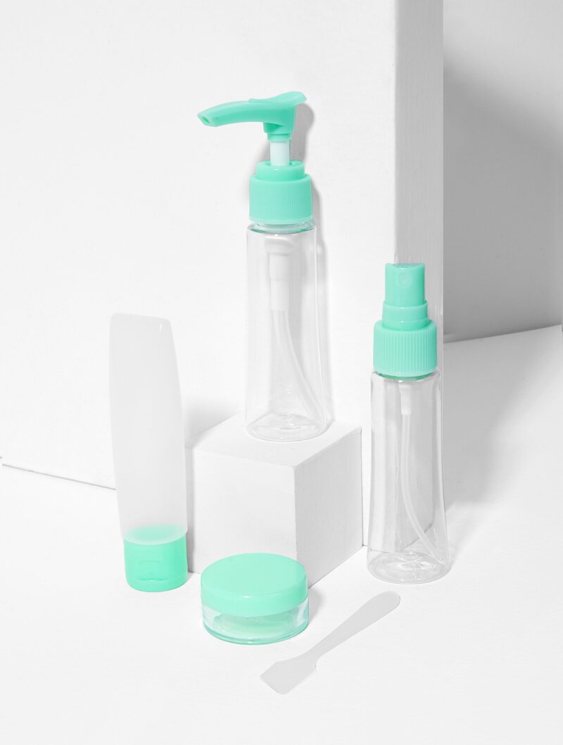 

Travel Bottle Set 4pcs, Blue