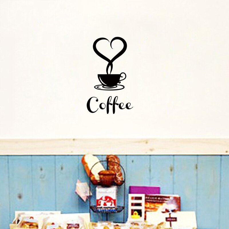 

Coffee Wall Sticker, Black