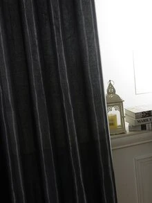 Plain Eyelet Curtain 1pc