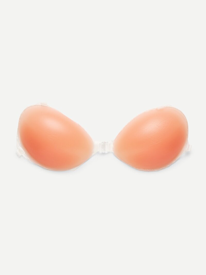 

Silicone Gel Invisible Bra, Pink