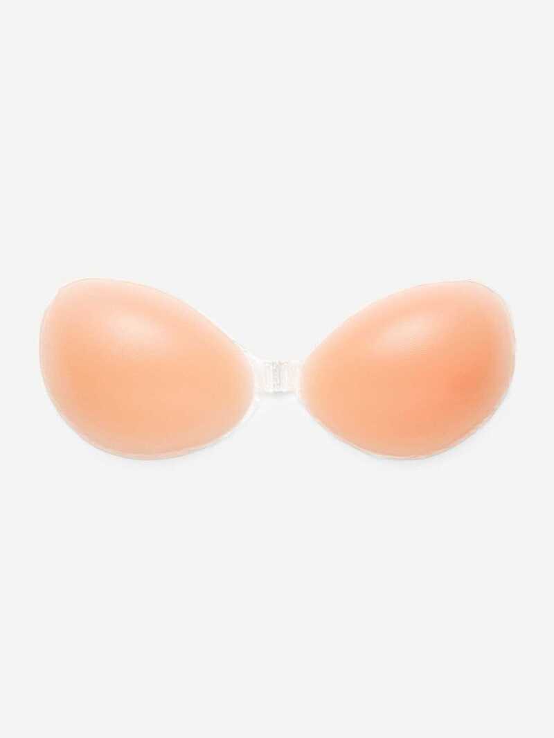 

Silicone Gel Invisible Bra, Pink