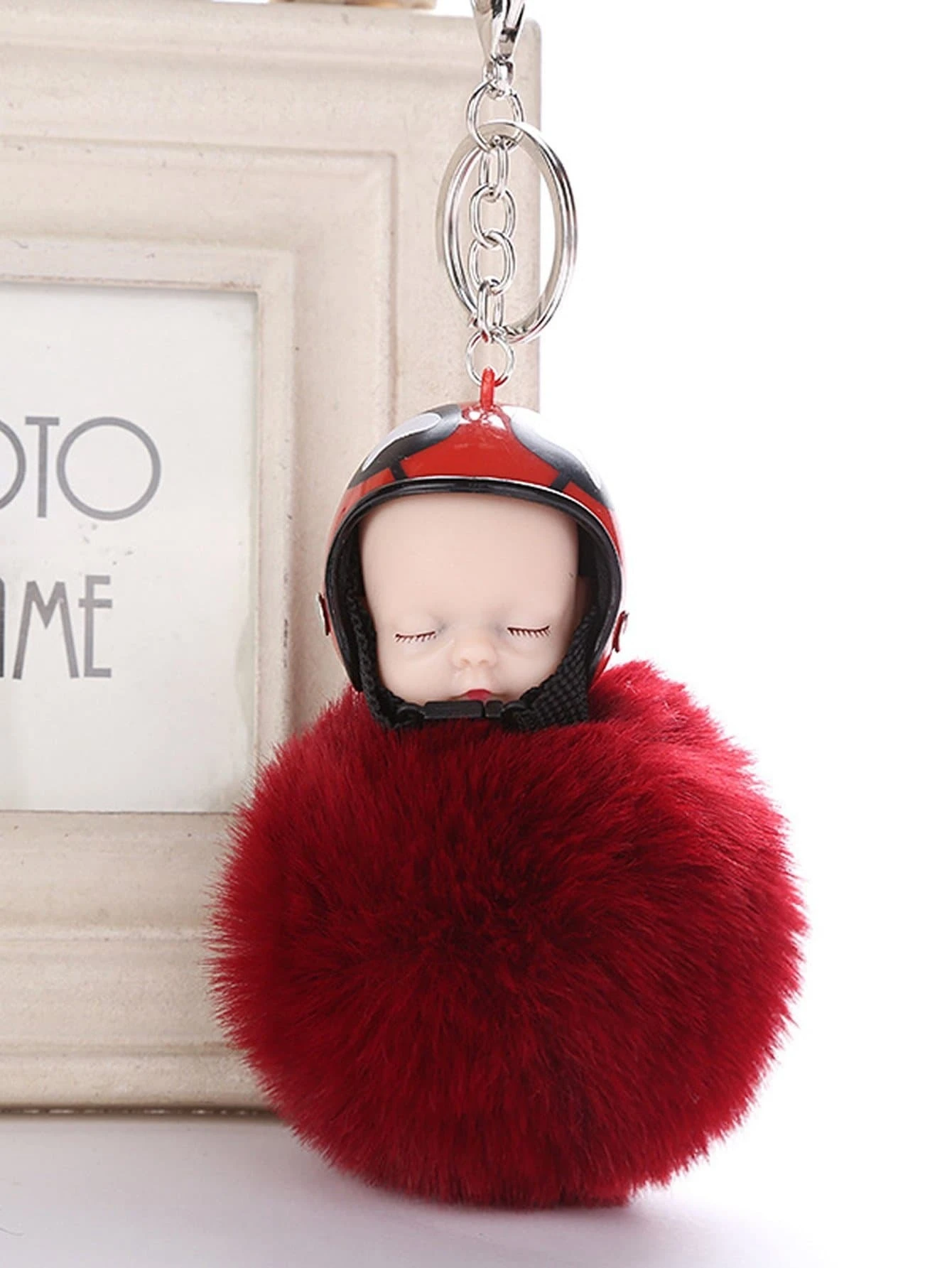 Porte Cle A Design Bebe Avec Pompon Mode En Ligne Shein France