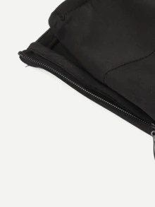 Octopus Print V Neckline Dress - Multicolor - View 3