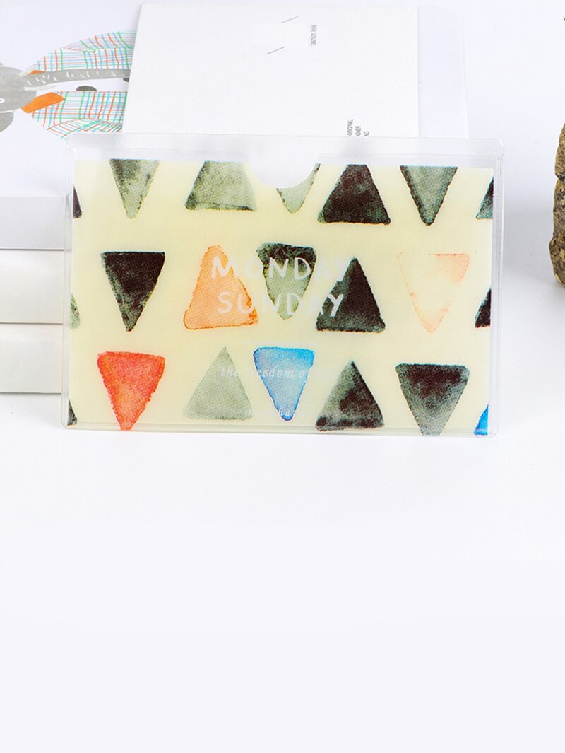 

Triangle Patchwork Card Sleeve