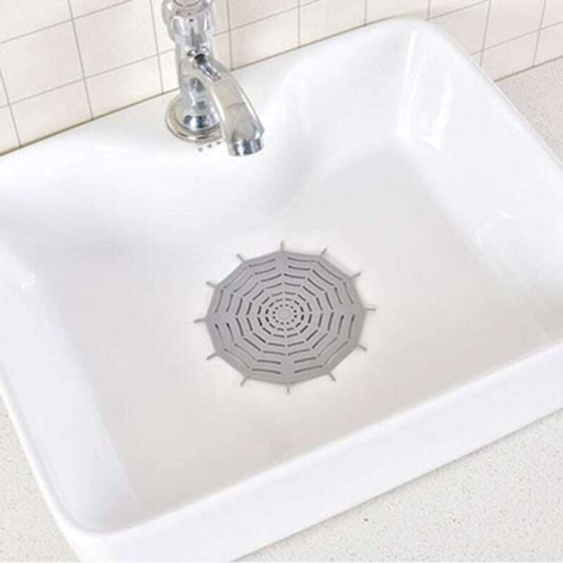 

Spider Web Drain, Grey