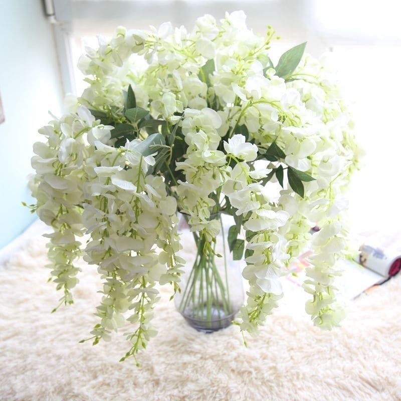 

Artificial Wisteria Flowers Vine 1pc
