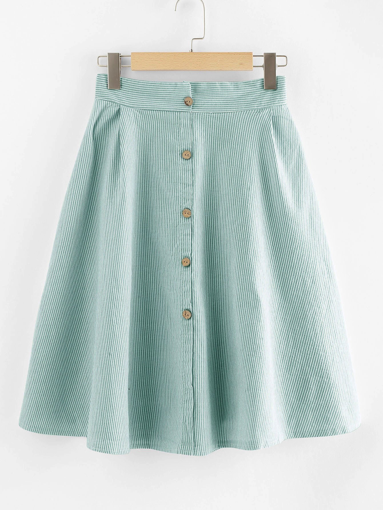 saia rodada com botao na frente