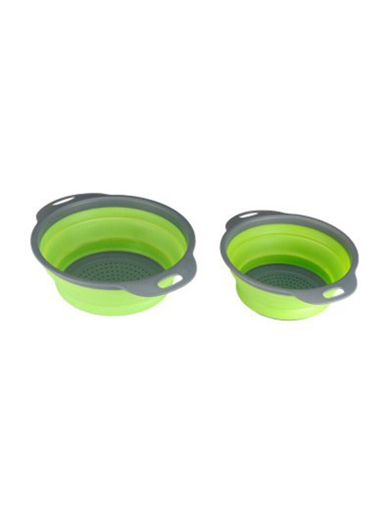 

Collapsible Colander 2pcs, Green