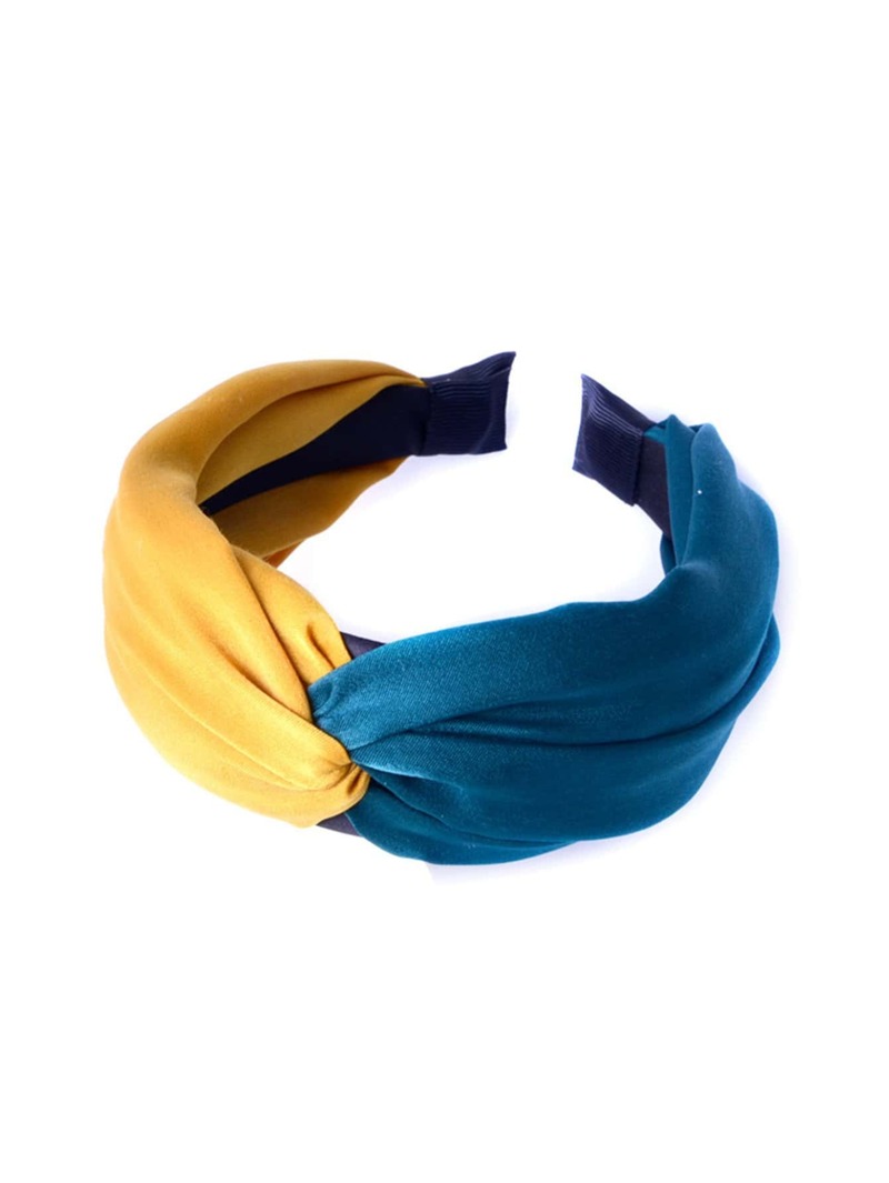 

Two Tone Twist Headband, Multicolor
