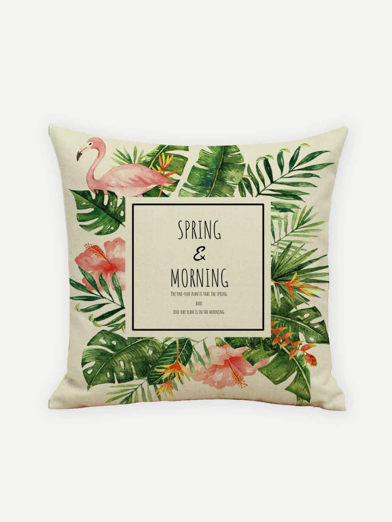 Tropical Print Pillow Cover For Sale Australia New Collection