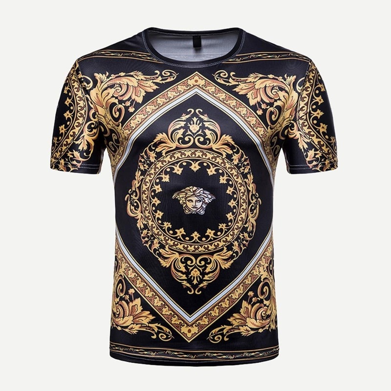 

Guys Court Printing Tee, Multicolor
