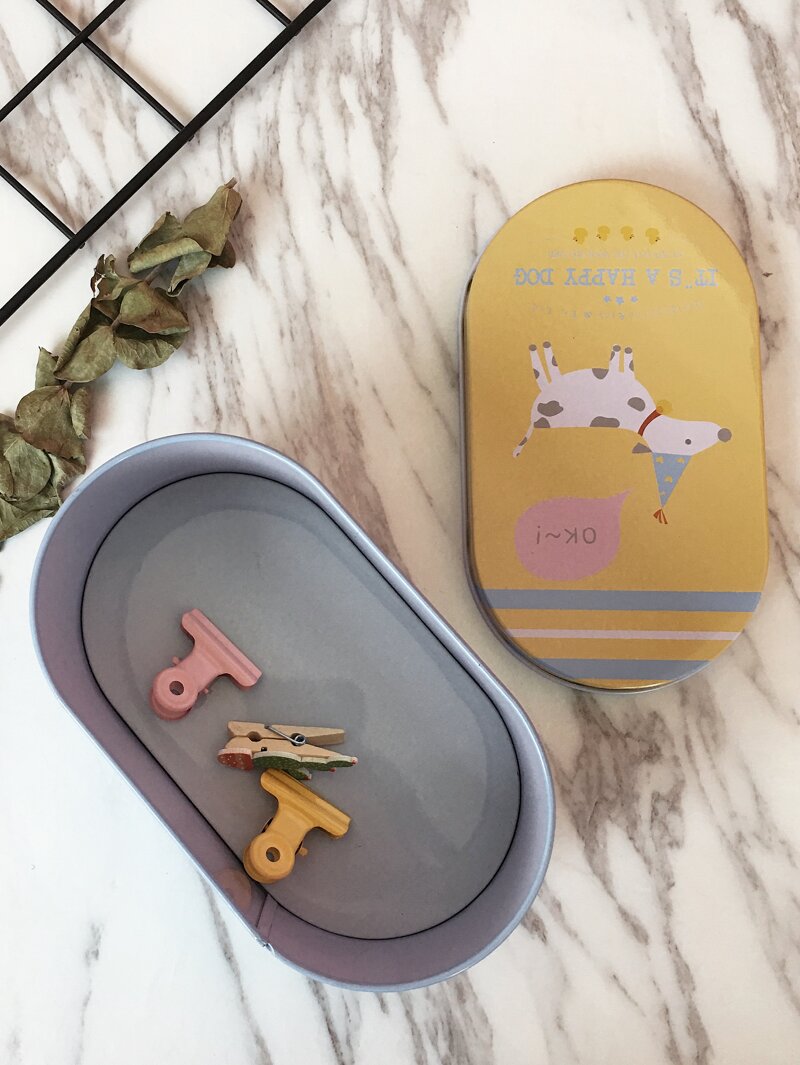 

Animal Pattern Metal Pencil Box