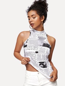      Mock Neck