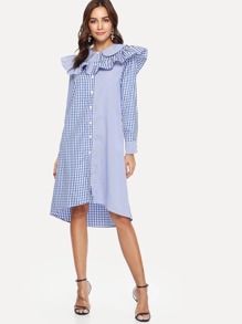 Ruffle Doll Collar Dress