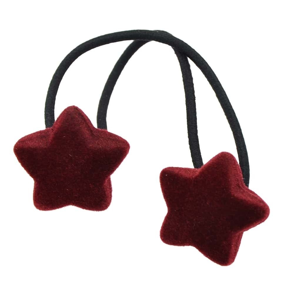 

Red Wholesale Star Shape Elastic Hair Rope Band For Women
