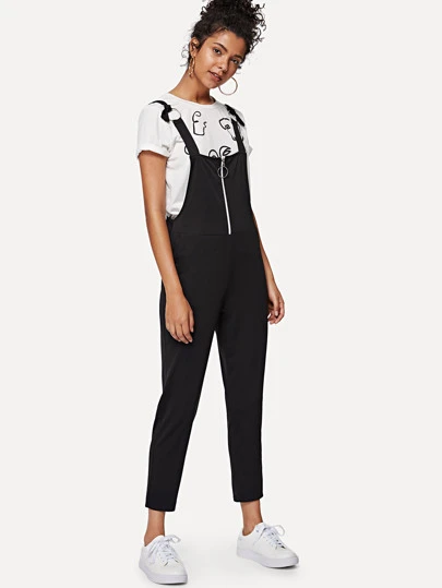 zip up front jumpsuit